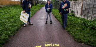 Dog fouling campaign in Burnham-On-Sea and Highbridge