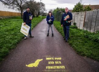 Dog fouling campaign in Burnham-On-Sea and Highbridge