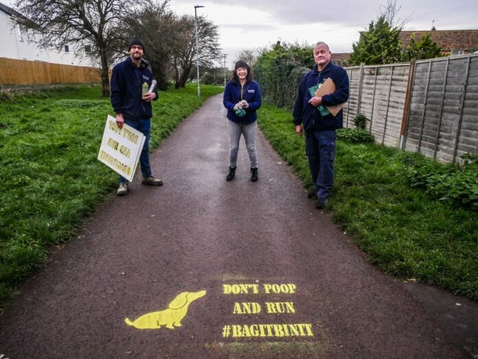 Dog fouling campaign in Burnham-On-Sea and Highbridge