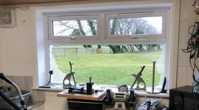 Burnham & Berrow Golf Club shop break-in