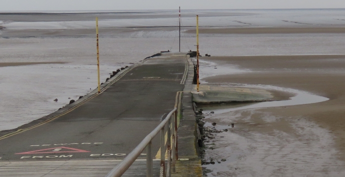 Burnham-On-Sea jetty slipway 