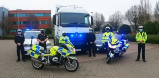 Police team crackdown on motorists