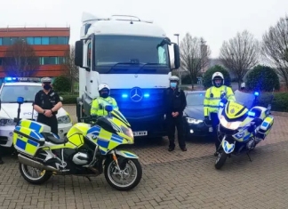 Police team crackdown on motorists