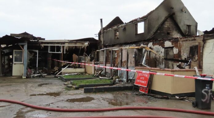 Farm blaze in Stretcholt
