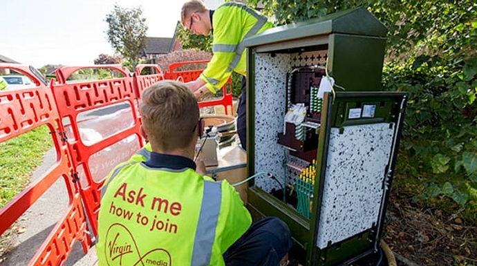 Virgin Media broadband Burnham-On-Sea