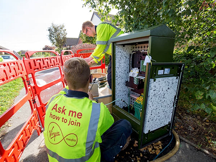 Virgin Media broadband Burnham-On-Sea