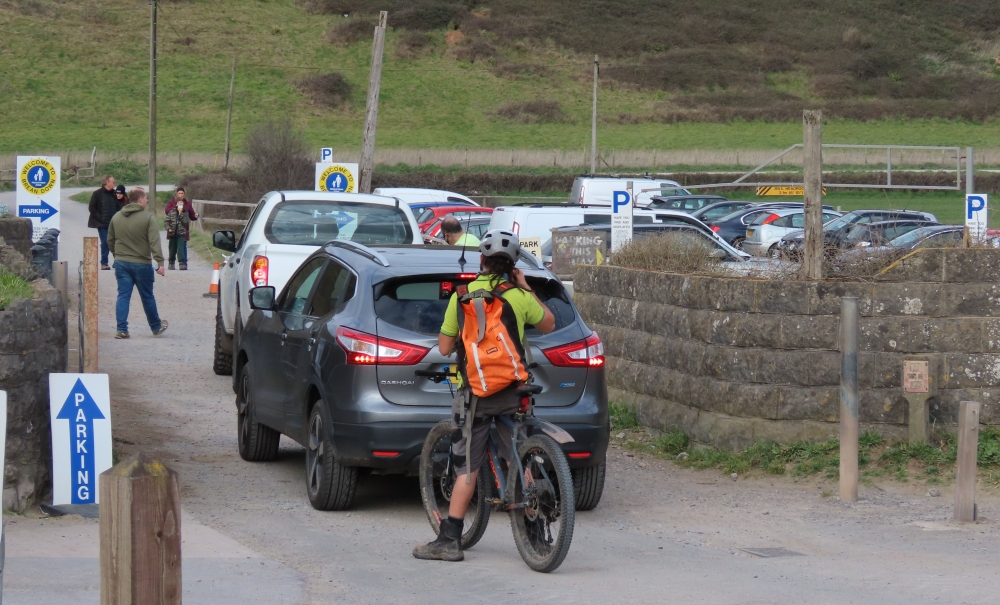 Brean Down car parks