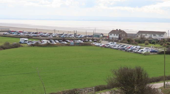 Brean Down car parks