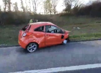 Crash on M5 motorway