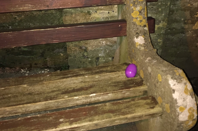 Easter eggs hidden