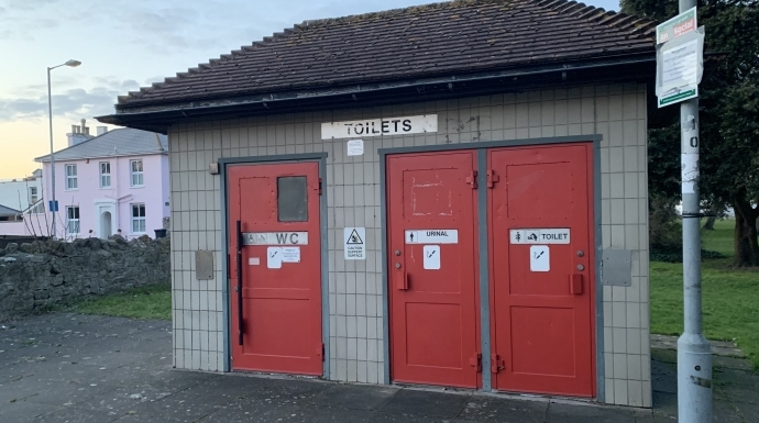 Public toilets at Crosses Penn in Burnham-On-Sea