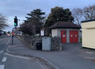 Public toilets at Crosses Penn in Burnham-On-Sea