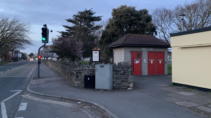 Public toilets at Crosses Penn in Burnham-On-Sea