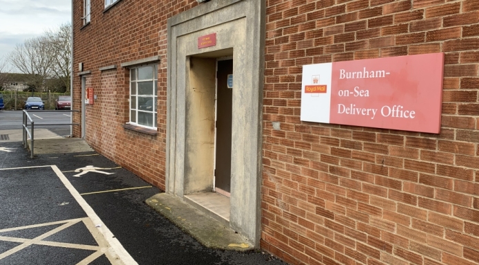 Burnham-On-Sea postal sorting office