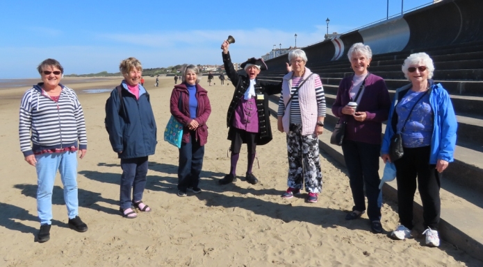 Burnham-On-Sea sponsored beach walk