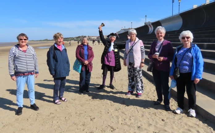 Burnham-On-Sea sponsored beach walk