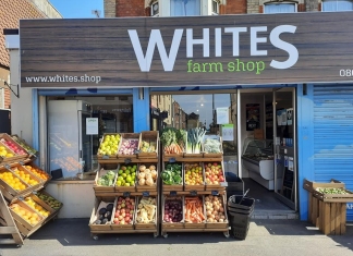 Whites farm shop in Burnham-On-Sea