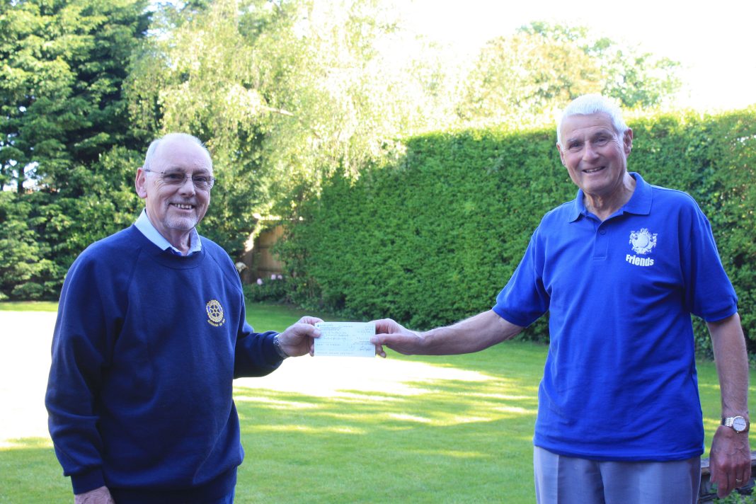 Burnham-On-Sea Rotary Club donation