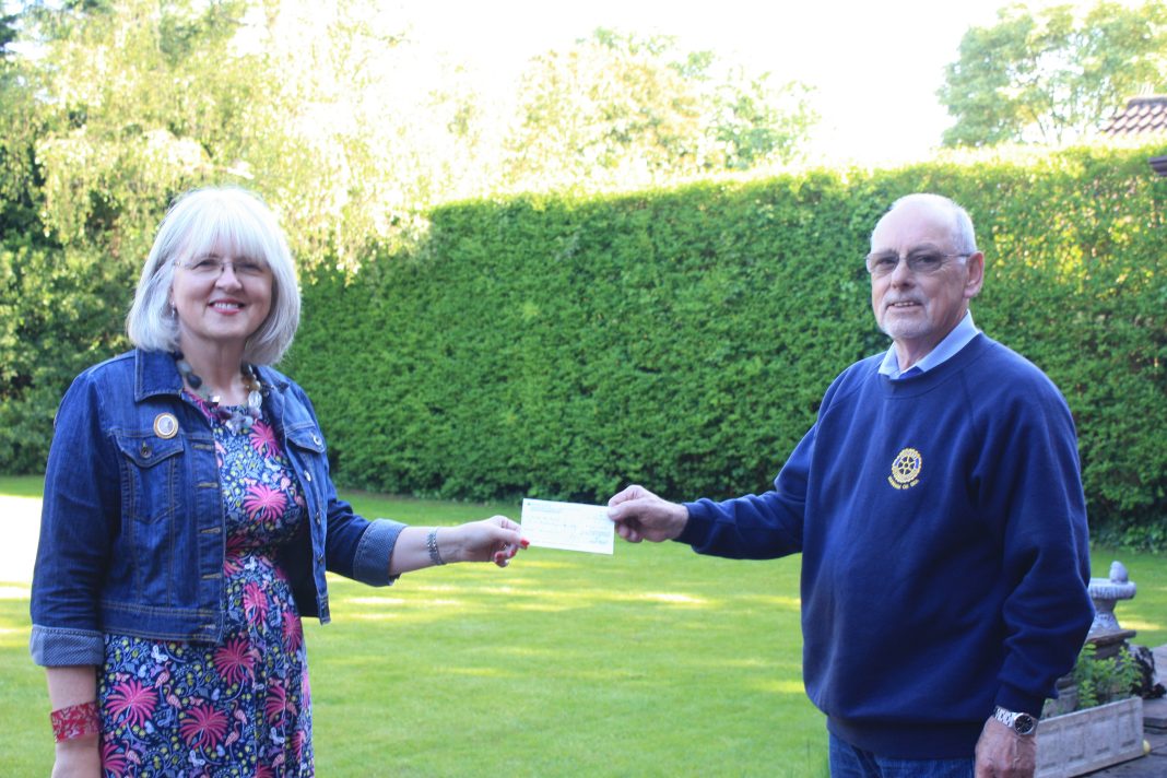 Burnham-On-Sea Rotary Club donation