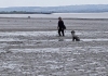 Stranded woman rescued from mud on Burnham-On-Sea beach by Coastguards