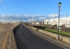 Burnham-On-Sea seafront and Quantock Court on the South Esplanade