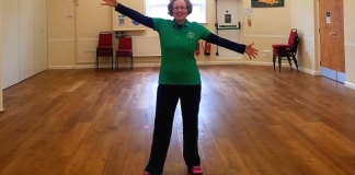 Anne panesar Berrow Village Hall fitness sessions