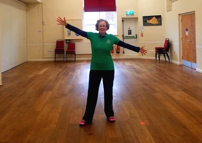 Anne panesar Berrow Village Hall fitness sessions