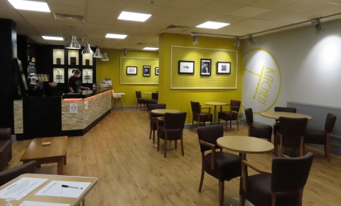 New cafe bar at Burnham-On-Sea Princess Theatre