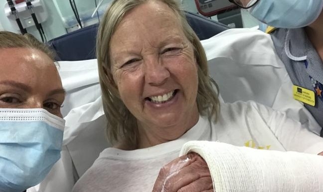 Dragons Den TV star Deborah Meaden has this week thanked Somerset NHS staff  for their care after breaking her arm.