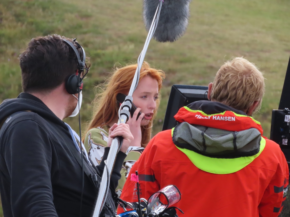 TV crews have been in Brean this week filming scenes for new BBC One drama TV series Chloe