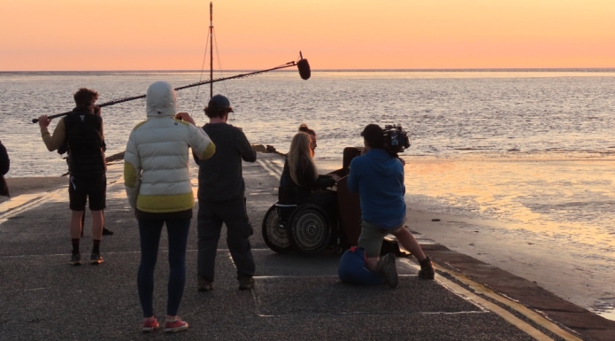 Filming of Sophie's Great Escape for Channel 4