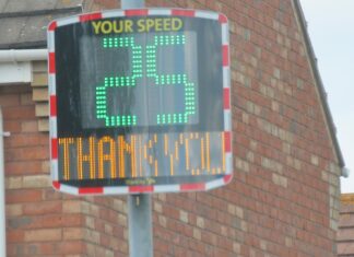 speed indicator device Burnham-On-Sea