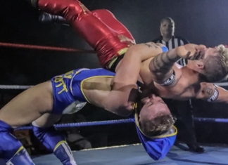 LDN wrestling in Burnham-On-Sea