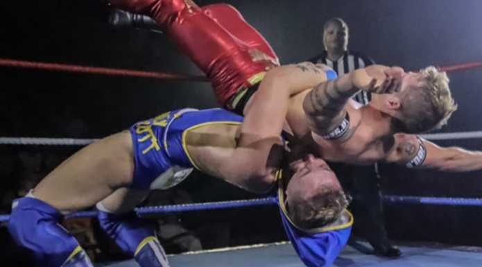 LDN wrestling in Burnham-On-Sea