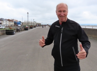 Burnham-On-Sea charity runner Jason Vickers