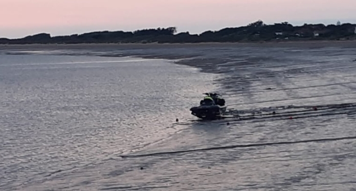 Coastguards called to stranded jet ski on Burnham beach after owner misjudged tide