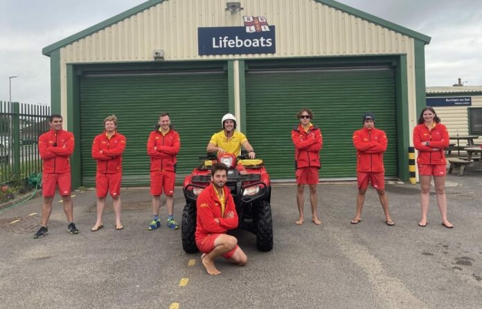 Burnham-On-Sea and Berrow RNLI beach lifeguards