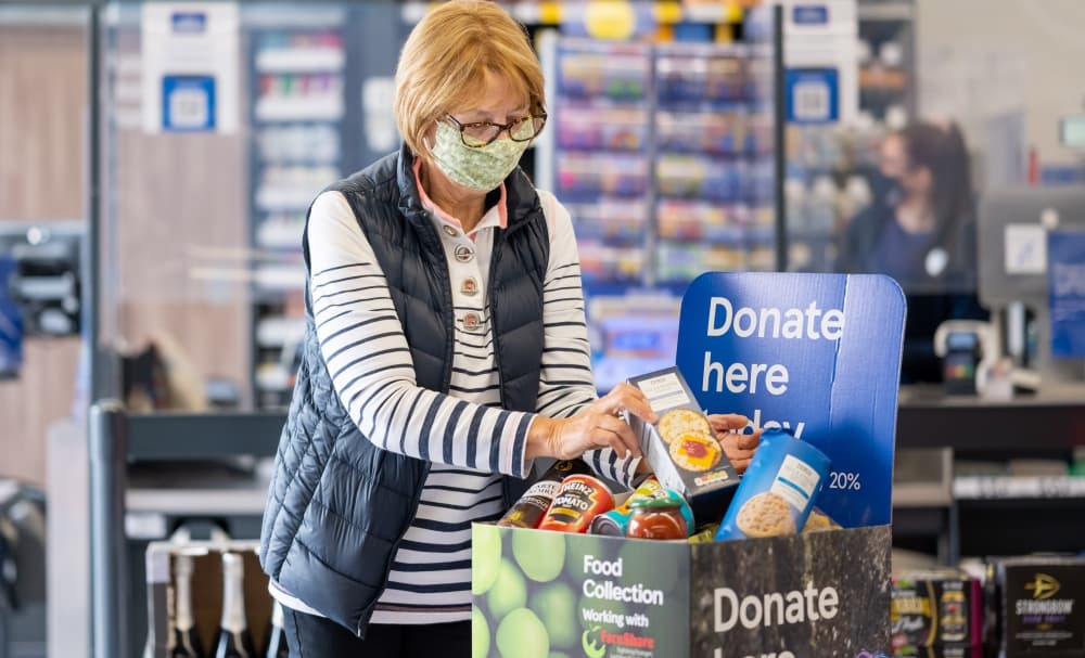 Burnham-On-Sea Tesco store launches new ready-prepared donation