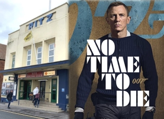 Burnham-On-Sea Ritz Cinema Bond film No Time To Die