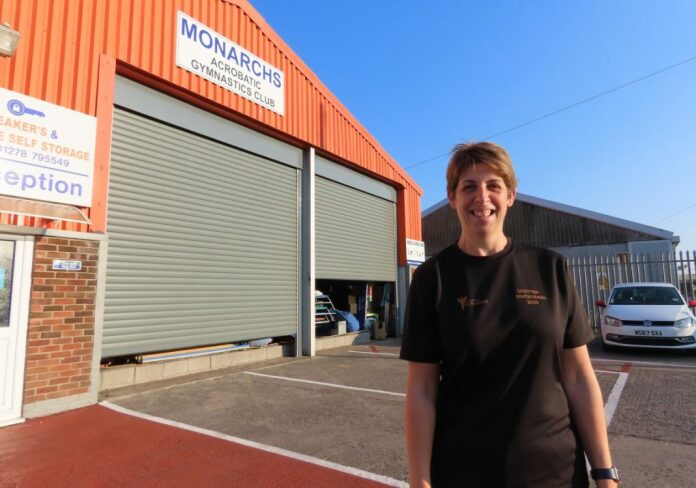 Highbridge gymnastics club Monarchs and Mandy Warburton