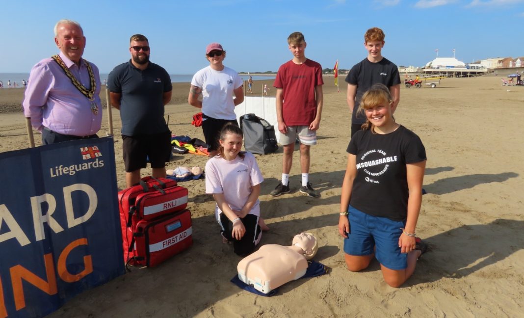 Burnham-On-Sea and Berrow RNLI beach lifeguards