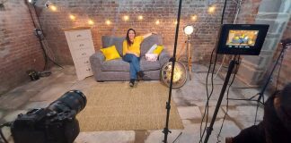 Sopha, the independent furniture company in Highbridge, has been busy filming its first TV ad which is set to appear on Sky TV.