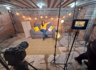 Sopha, the independent furniture company in Highbridge, has been busy filming its first TV ad which is set to appear on Sky TV.