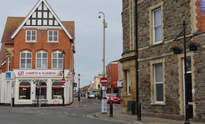 CCTV camera in Burnham-On-Sea