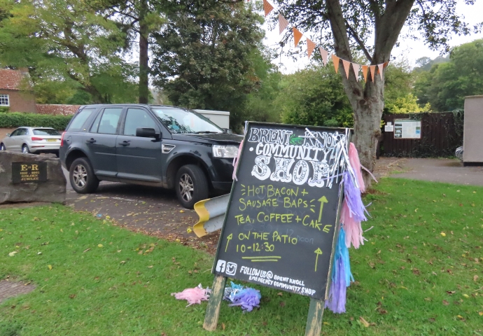 Brent Knoll shop opening