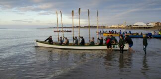 Gig rowing Burnham-On-Sea