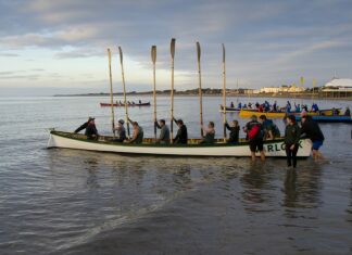 Gig rowing Burnham-On-Sea