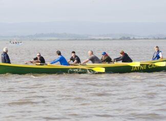 Burnham-On-Sea gig rowing