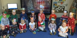 Berrow Preschool get into the Christmas spirit with their own virtual nativity show