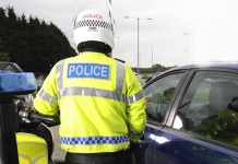 Police on M5 motorway